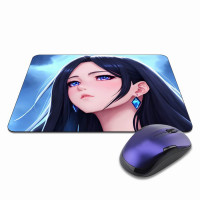 KMP224 Коврик для мыши 22х18см Аниме девушка