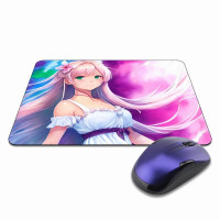 KMP225 Коврик для мыши 22х18см Аниме девушка