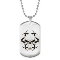 ACZ2-453 Жетон на цепочке Череп Biohazard