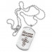 ACZ2-848 Именной жетон на цепочке Евлампия 