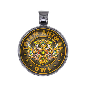 ALE1316 Амулет Тотем - Сова (Owl)