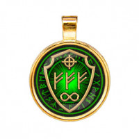 ALE1720 Амулет Щит от финансовых проблем