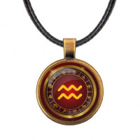 ALKF0310 Кулон Знаки Зодиака - Водолей