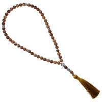 BJCH-035-12 Православные чётки 50 зёрен, 8мм, песочная яшма