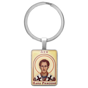 BK-ALKP-074 Именная иконка-брелок Лев
