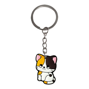 BK182-04 Брелок из ПВХ Котёнок, 8,5х2см