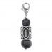 BKC1-32 Брелок-амулет с руной Исток из нерж.стали, Лабрадор