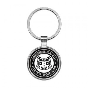 BKF0007 Брелок Вот мой QR-кот