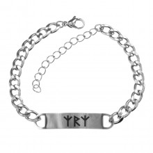 BSJ-149 Браслет цепь из нерж.стали Божественная защита