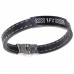 BSKR2-877 Кожаный рунический браслет Преодоление кризиса