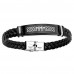 BSKR4-871 Кожаный рунический браслет Развитие интуиции
