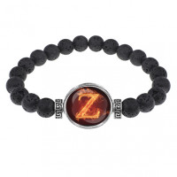 BSL-0299 Браслет из лавы 8мм Z