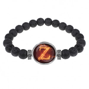 BSL-0299 Браслет из лавы 8мм Z