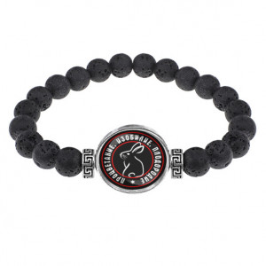 BSL-0384 Браслет из лавы Кролик