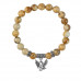 BSP-09-24 Браслет Орёл (защита, сила, победа), Песочная яшма