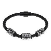 BSX03-08 Браслет с рунической формулой Божественная защита