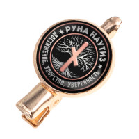 HZF-0343 Заколка Руна Наутиз