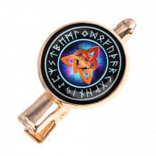 HZF-0467 Заколка Узлы любви
