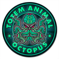 KM1136 Коврик для мыши Тотем Octopus (Осьминог), d.20см