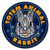 KM1138 Коврик для мыши Тотем Rabbit (Кролик), d.20см