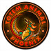 KM1142 Коврик для мыши Тотем Phoenix (Феникс), d.20см