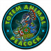 KM1152 Коврик для мыши Тотем Peacock (Павлин), d.20см