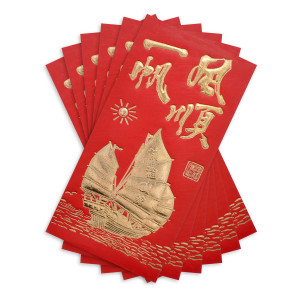 KV005-03 Конверты, 16х8,5см, 6 штук