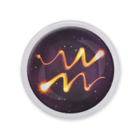 MAF0334 Акриловый магнит Знаки Зодиака - Водолей
