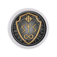 MAF0522 Акриловый магнит Щит от недоброжелателей