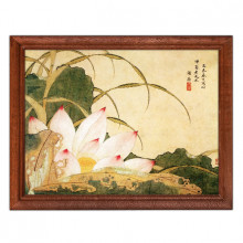 POSG-0171 Постер в рамке 23x17см Xie Sun - Лотос