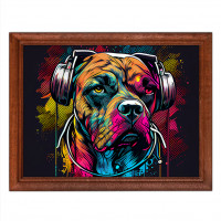 POSG-0228 Постер в рамке 23x17см Собака