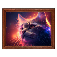 POSG-0338 Постер в рамке 23x17см Кот