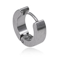 SE240-01 Серьга, 12х4х13мм, цвет серебряный