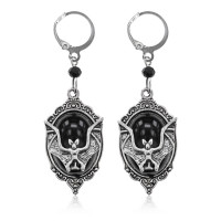 SE310 Серьги Летучая мышь, 5,5х1,75см