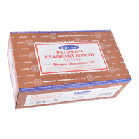 Сатия-15-BL Блок благовоний Fragrant Myrrh (Благоухающая мирра) 12 упаковок по 15 грамм