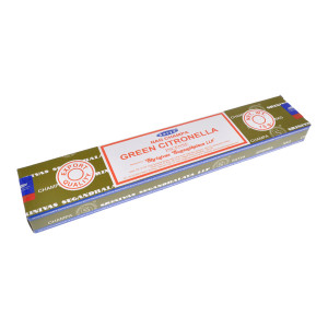 Сатия-15-UP Аромапалочки Green Citronella (Зеленая цитронелла) 1 упаковка 15 грамм