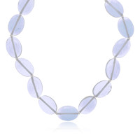 UG267-04 Колье с лунным камнем, 50см