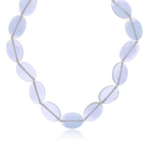 UG267-04 Колье с лунным камнем, 50см