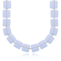UG267-05 Колье с лунным камнем, 50см