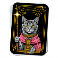 YAN707 Кошачье Таро The High Priestess - Верховная Жрица