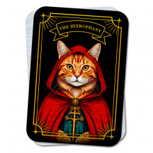 YAN710 Кошачье Таро The Hierophant - Иерофант (Жрец)