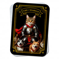 YAN712 Кошачье Таро The Chariot - Колесница