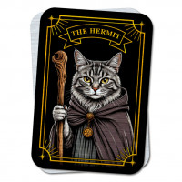 YAN714 Кошачье Таро The Hermit - Отшельник