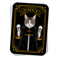 YAN716 Кошачье Таро Justice - Справедливость