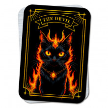 YAN720 Кошачье Таро The Devil - Дьявол