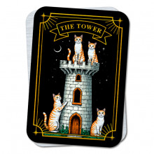 YAN721 Кошачье Таро The Tower - Башня