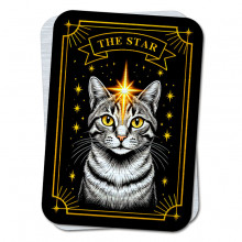 YAN722 Кошачье Таро The Star - Звезда