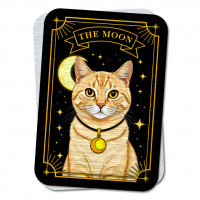 YAN723 Кошачье Таро The Moon - Луна