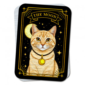 YAN723 Кошачье Таро The Moon - Луна