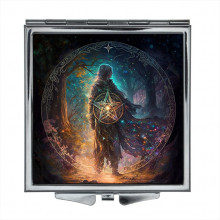 ZER2-0225 Складное зеркало квадратное Чародей
